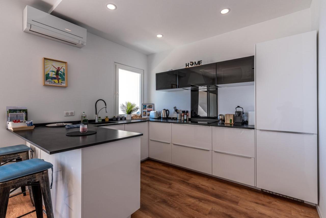 Magnifique Appartement Vue Mer, Spacieux Et Traversant Ajaccio  Dış mekan fotoğraf